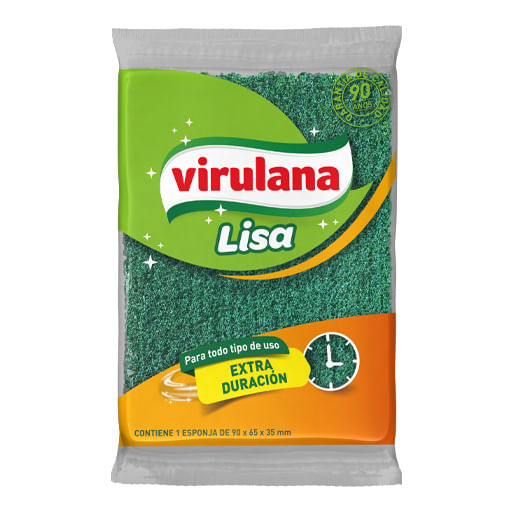 Esponja Virulana de fibra lisa