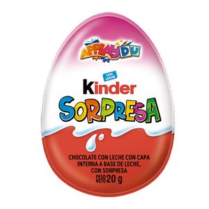 Huevo Kinder sorpresa hadas