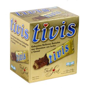 Cubanito relleno Tivis x25gr