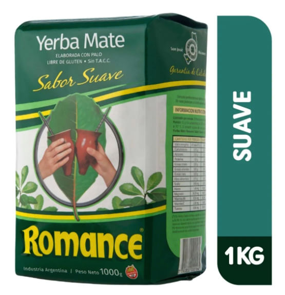 Yerba Romance suave 1 kg