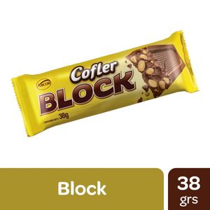 Chocolate Cofler block con mani 38 gr