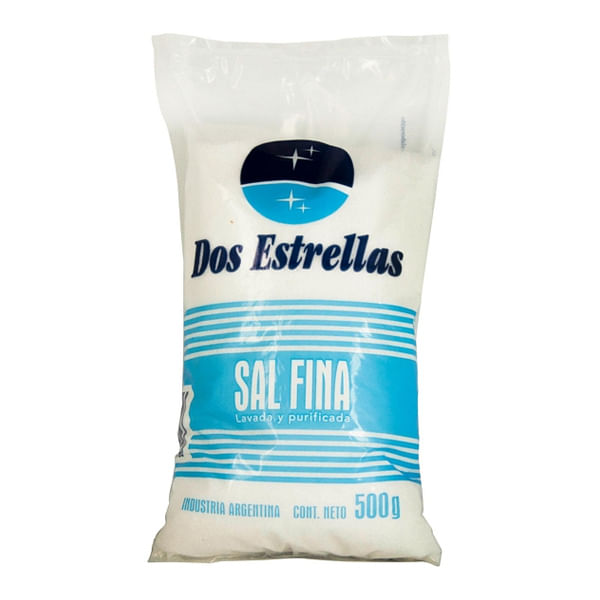 Sal fina Dos Estrellas 500 gr