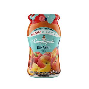 Mermelada La Campagnola durazno 454 gr
