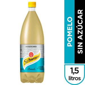Gaseosa Schweppes pomelo sin azucar 1.5 lt