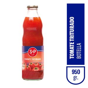 Tomate triturado S&P botella 950 gr