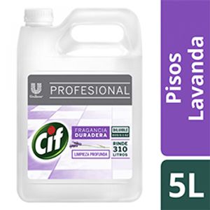 Limpiador Cif pisos fragancia lavanda 5 lt