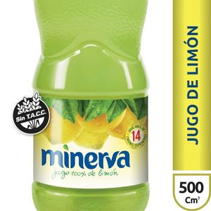 Jugo de limon Minerva pet 500 cc