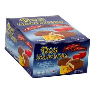 Chocolate Dos Corazones 26 gr