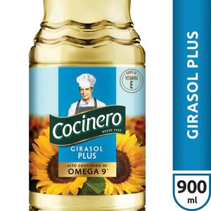 Aceite girasol Cocinero plus 900 ml