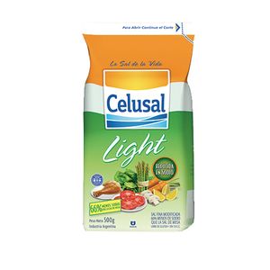 Sal fina Celusal light paquete 470 gr