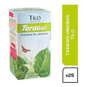 Te silvestre Taragui tilo 25 saquitos
