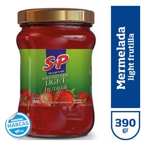 Mermelada S&P frutilla ligth 390 gr