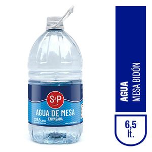 Agua mesa S&P bidon 6/6.5 lt