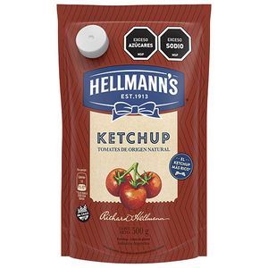 Ketchup Hellmanns vegano doy pack 500 gr