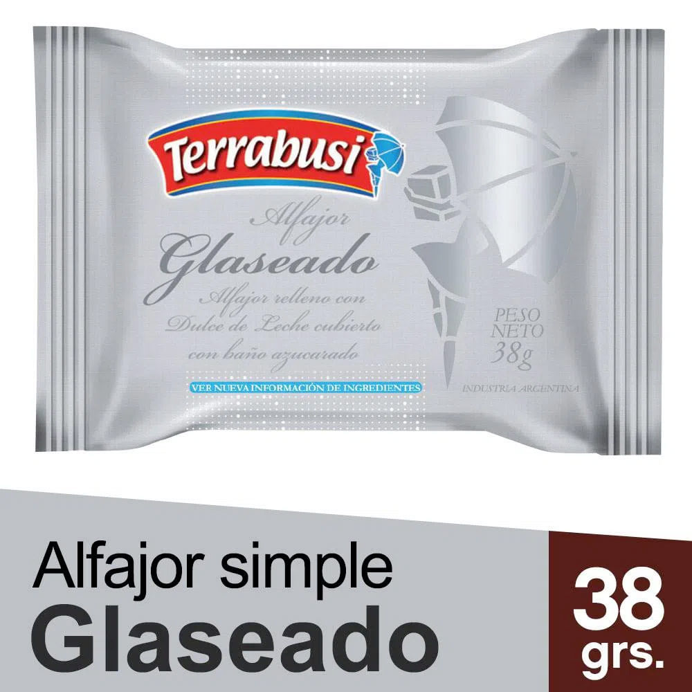 Alfajor Terrabusi Glacé Paq. x 38g
