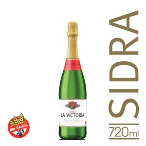 Sidra La Victoria etiqueta blanca 720 cc