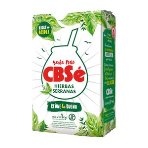 Yerba CBSE hierbas serranas 1  kg