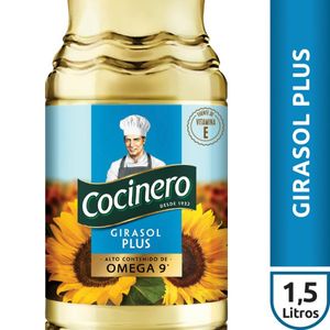 Aceite girasol Cocinero plus 1.5 lt