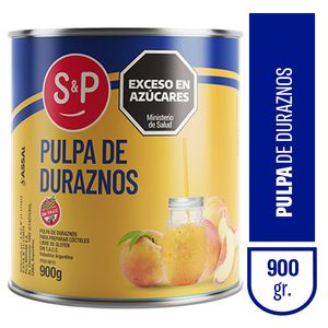 Pulpa S&P durazno 900 gr