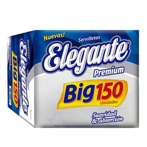 Servilletas Elegante big 150 u