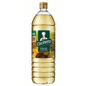 Aceite mezcla Cocinero girasol / oliva  1.5 lt