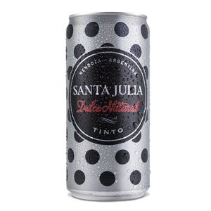 Vino Santa Julia dulce tinto lata 269 cc