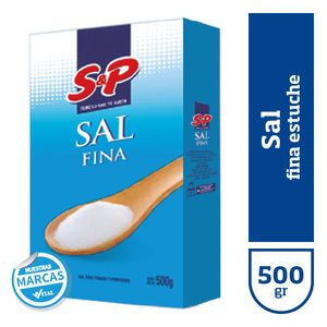 Sal fina S&P estuche 500 gr