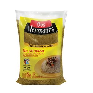 Arroz parborizado Dos hermanos 5 kg