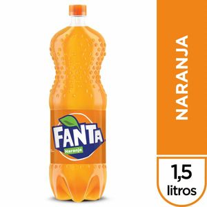 Gaseosa Fanta naranja pet 1.5 lt