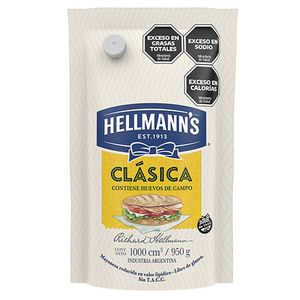 Mayonesa Hellmanns doy pack 950 gr