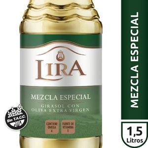 Aceite mezcla Lira girasol / oliva 1.5 lt
