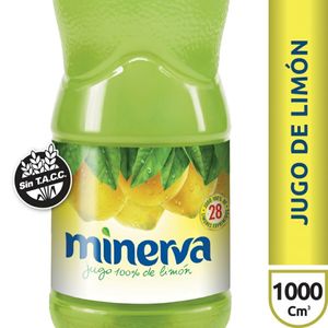 Jugo de limon Minerva pet 1 lt