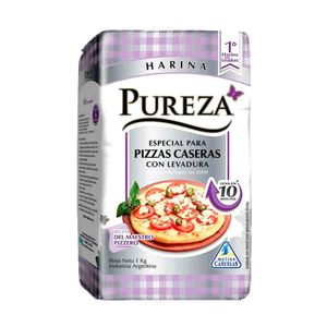 Harina Pureza con levadura para pizza 1 kg