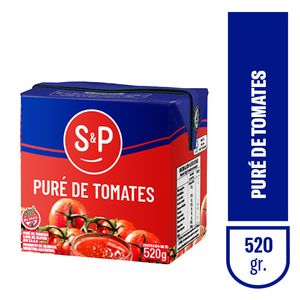 Pure de tomate S&P tetrabrik 520 gr