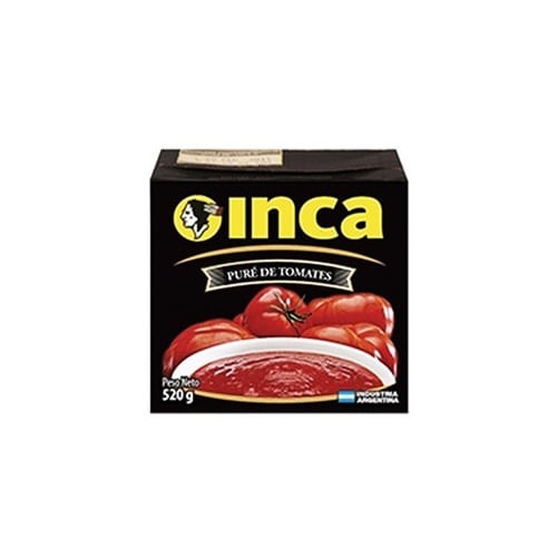 Pure de tomate Inca tetrabrik 520 gr