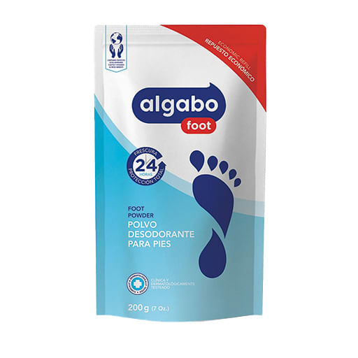 Polvo pedico Algabo doypack 200 gr
