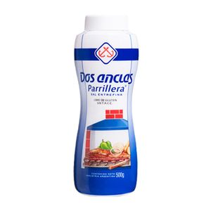 Sal parrillera Dos Anclas salero 500/750 gr