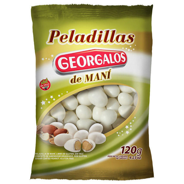 Peladilla de mani Georgalos 120 gr