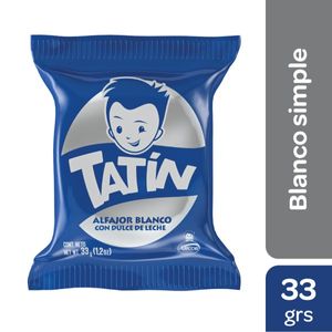 Alfajor Tatin blanco 33 gr