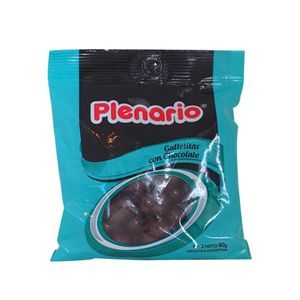 Galletita Plenario con chocolate 80 gr