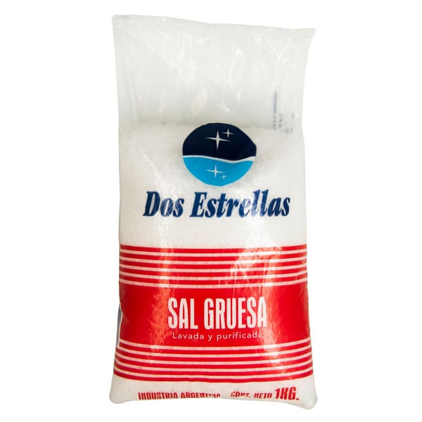 Sal  gruesa Dos Estrellas 1 kg