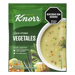 Sopa crema KNORR verduras nueva 60 gr