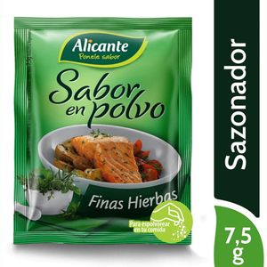 Sab.pvo ALICANTE finas hierbas 4 u 7.5 gr