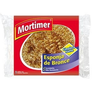 Esponja Mortimer de bronce 1 u