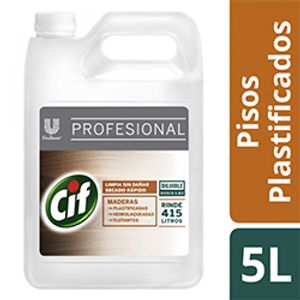 Limpiador Cif pisos plastificados 5 lt