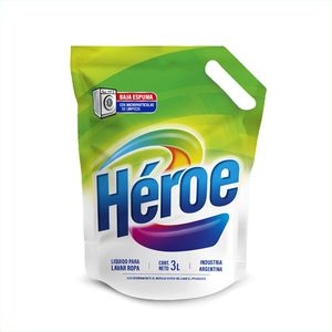 Jabon liquido Heroe doy pack 3 lt
