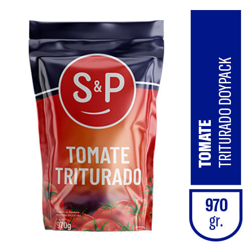 Tomate triturado S&P doypack 970 gr