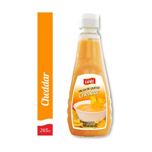 Salsa queso cheddar Tahiti 265 gr