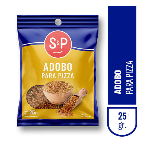 Adobo S&P para pizza 25 gr