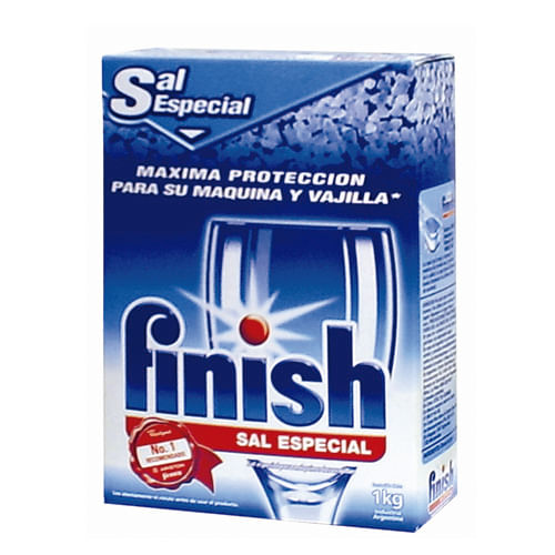 Lavavajillas Finish sal especial para maquina 1 kg